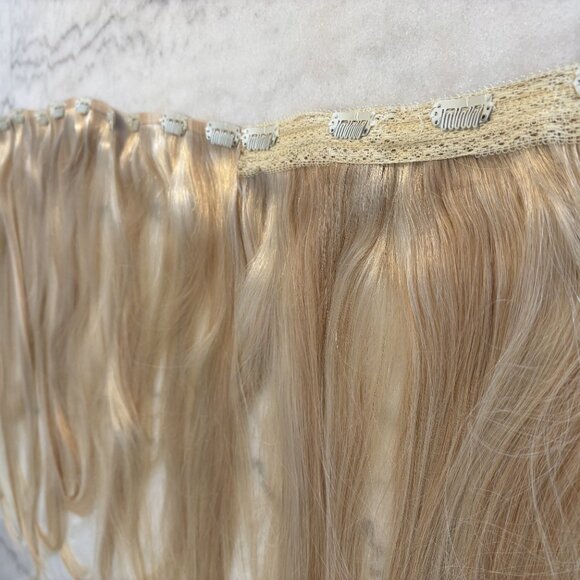 23" Seamless Set, California Beach Blonde Highlighted, Milk & Blush - Picture 4 of 13